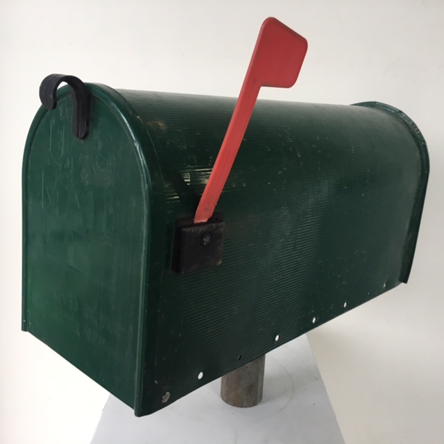 POST BOX, USA 53cm Green